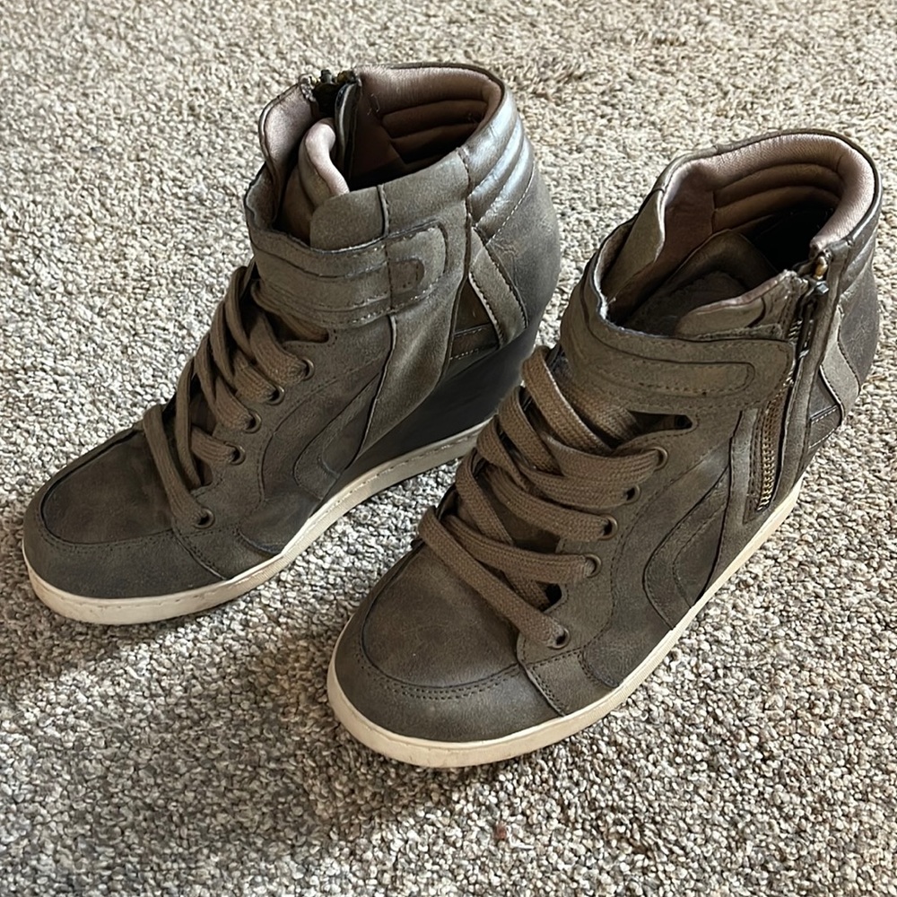 Candies Heeled Sneaker Boot